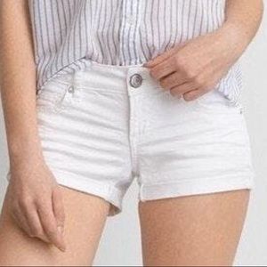 American Eagle Outfitters White Denim Shorts